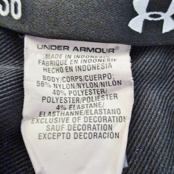 Under Armour Men's Bermuda Shorts, Navy Blue, Flat Front, Size 36 x 11 - Picture 8 of 10